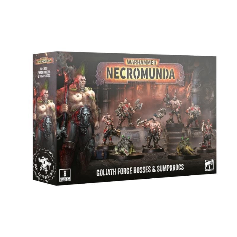 Games Workshop Miniatures Necromunda - Goliath - Forge Bosses & Sumpkrocs (Preorder - 19/09/2026 Release)