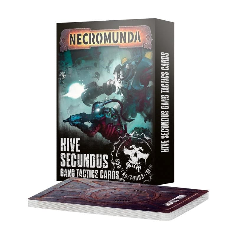 Games Workshop Miniatures Necromunda - Hive Secundus Tactics Cards (Preorder - 31/08/2024 release)