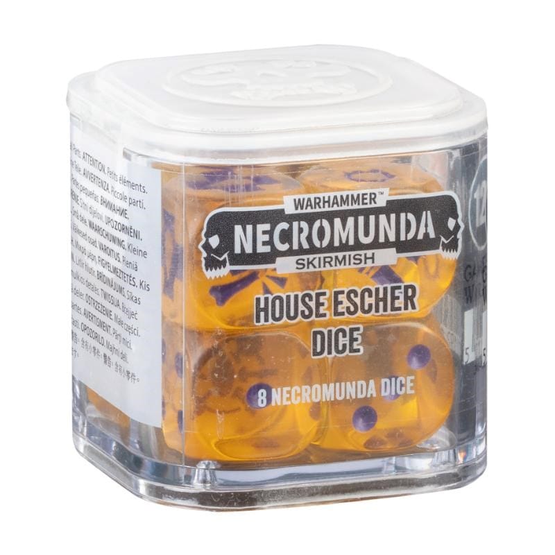 Games Workshop Miniatures Necromunda - House Escher - Dice (Preorder - 19/09/2026 Release)