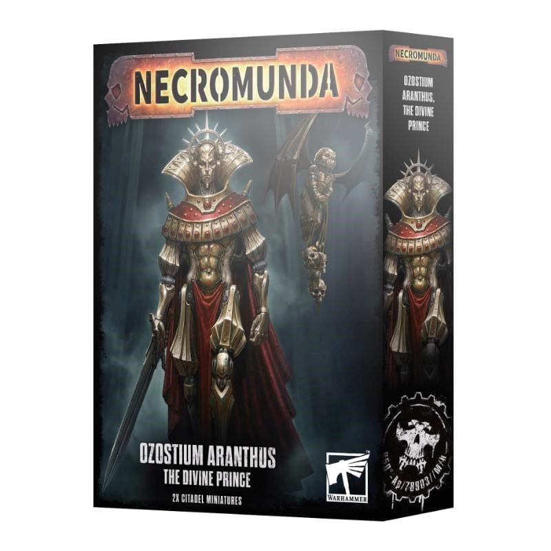 Games Workshop Miniatures Necromunda - Ozostium Aranthus - The Divine Prince