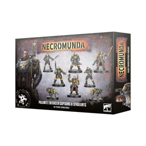 Games Workshop Miniatures Necromunda - Palanite Enforcer Captains & Sergeants (Preorder - 27/09/2025 Release)