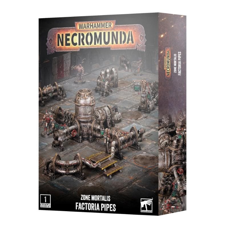 Games Workshop Miniatures Necromunda - Zone Mortalis - Factoria Pipes (Preorder - 15/08/2026 Release)