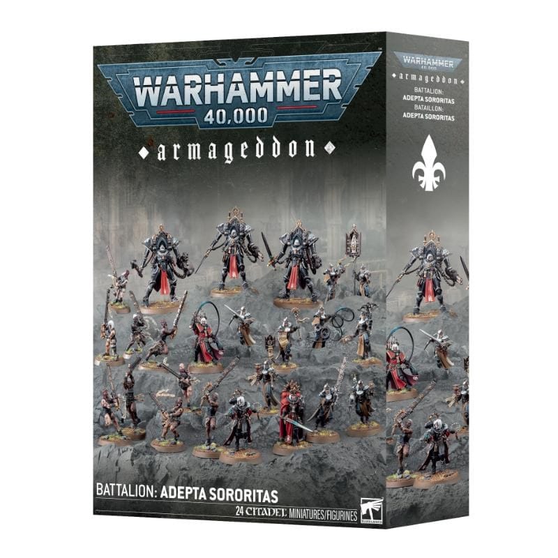Games Workshop Miniatures Warhammer 40k - Adepta Sororitas - Armageddon Battalion (Preorder - 09/05/2026 Release)