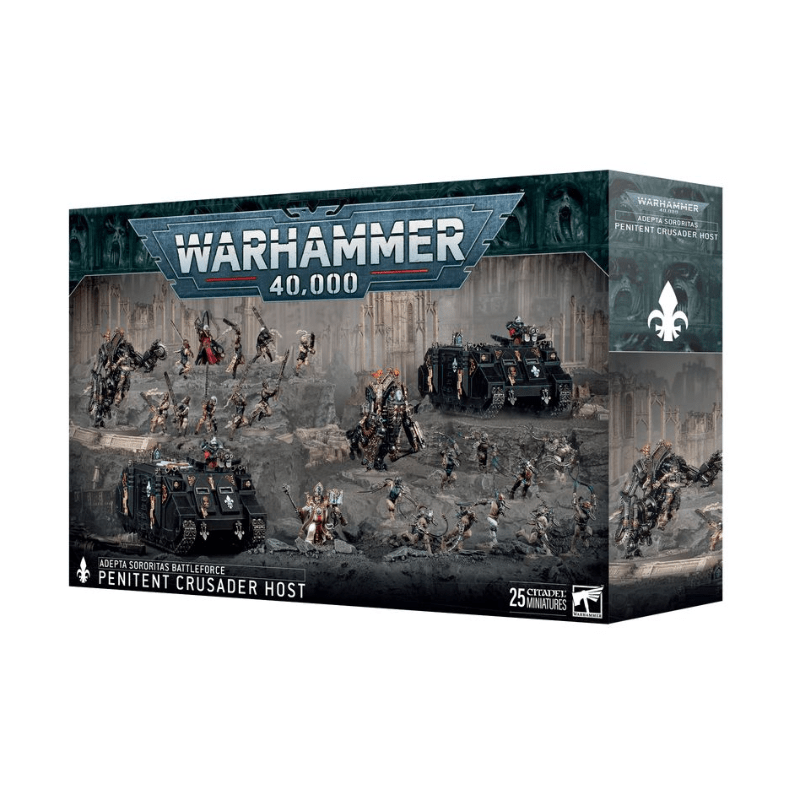 Games Workshop Miniatures Warhammer 40k - Adepta Sororitas - Battleforce - Penitent Crusader Host (Preorder - 29/11/2024 Release)