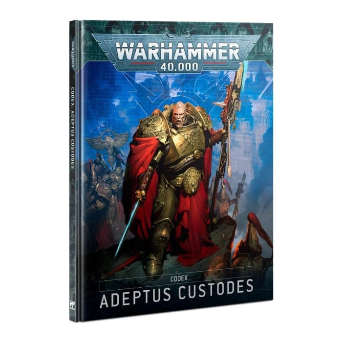 Warhammer 40K - Adeptus Custodes - Codex (10th Ed) (Preorder - 27/04/2024 release)