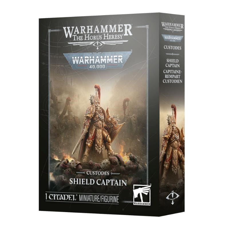 Games Workshop Miniatures Warhammer 40k - Adeptus Custodes - Shield Captain (Preorder - 17/10/2026 Release)