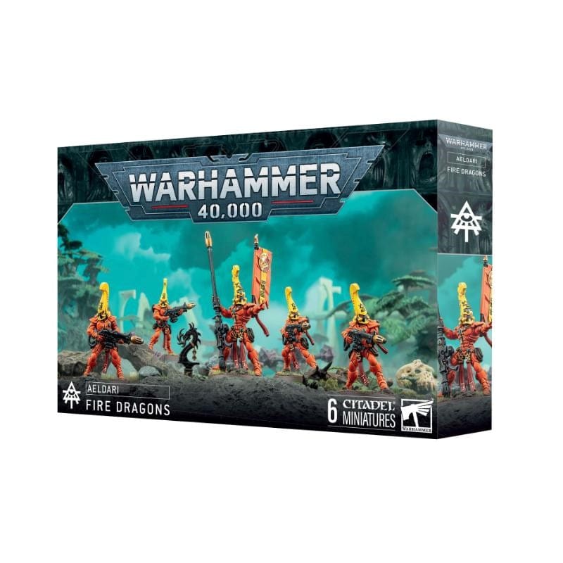 Games Workshop Miniatures Warhammer 40k - Aeldari - Fire Dragons (Preorder - 08/02/2025 Release)