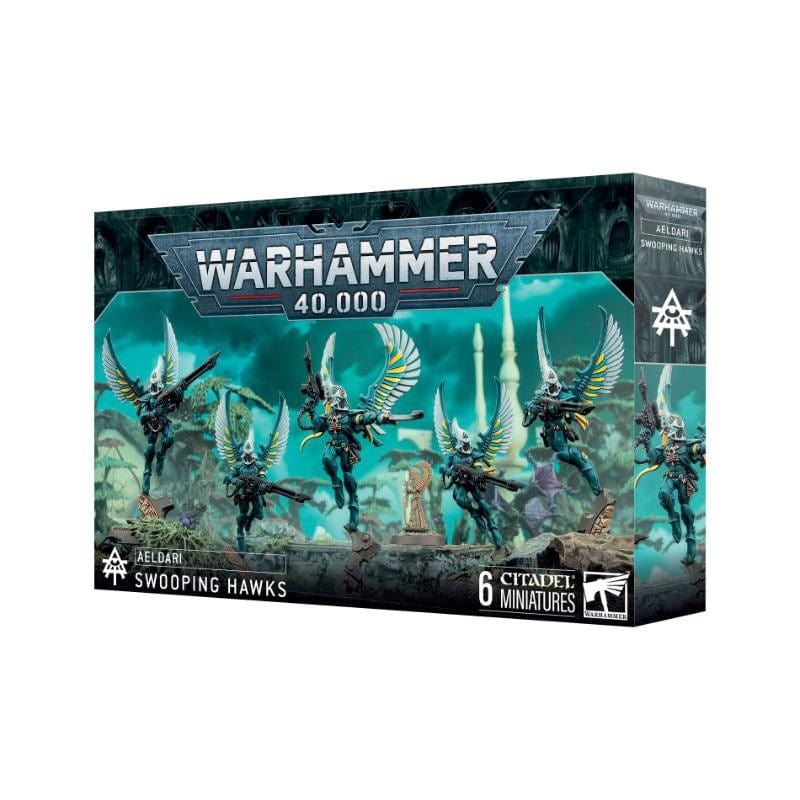 Games Workshop Miniatures Warhammer 40k - Aeldari - Swooping Hawks (Preorder - 08/02/2025 Release)