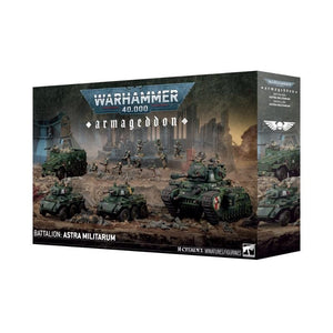 Games Workshop Miniatures Warhammer 40k - Astra Militarum - Armageddon Battalion (Preorder - 09/05/2026 Release)