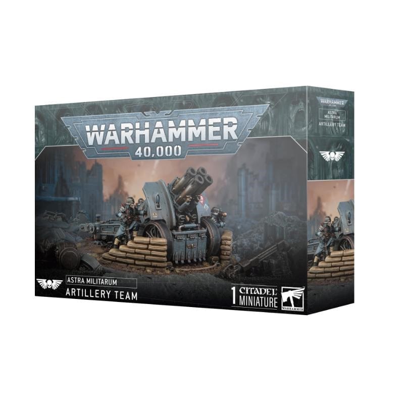 Games Workshop Miniatures Warhammer 40k - Astra Militarum - Artillery Team (Preorder - 22/02/2025 Release)