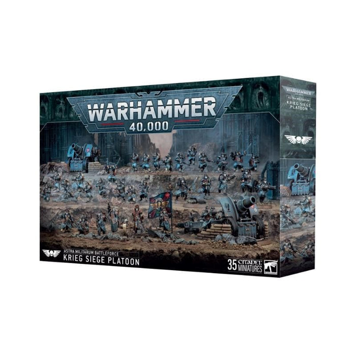 Warhammer 40k - Astra Militarum - Battleforce - Krieg Siege Platoon (Preorder - 28/11/2025 Release)