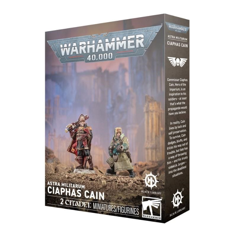 Games Workshop Miniatures Warhammer 40k - Astra Militarum - Ciaphas Cain (Preorder - 11/07/2026 Release)