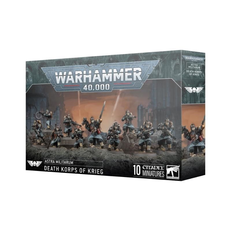 Games Workshop Miniatures Warhammer 40k - Astra Militarum - Death Korps Of Krieg (Preorder - 22/02/2025 Release)
