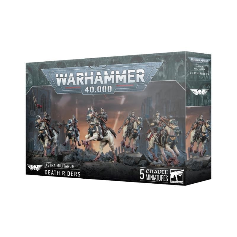 Games Workshop Miniatures Warhammer 40k - Astra Militarum - Death Riders (Preorder - 22/02/2025 Release)