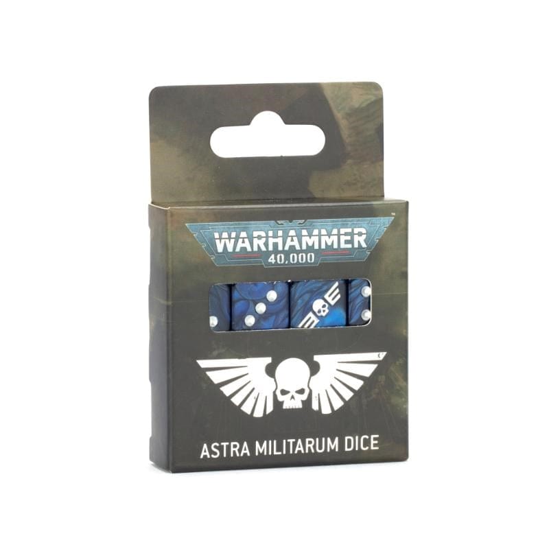 Games Workshop Miniatures Warhammer 40k - Astra Militarum - Dice (2025) (Preorder - 22/02/2025 Release)
