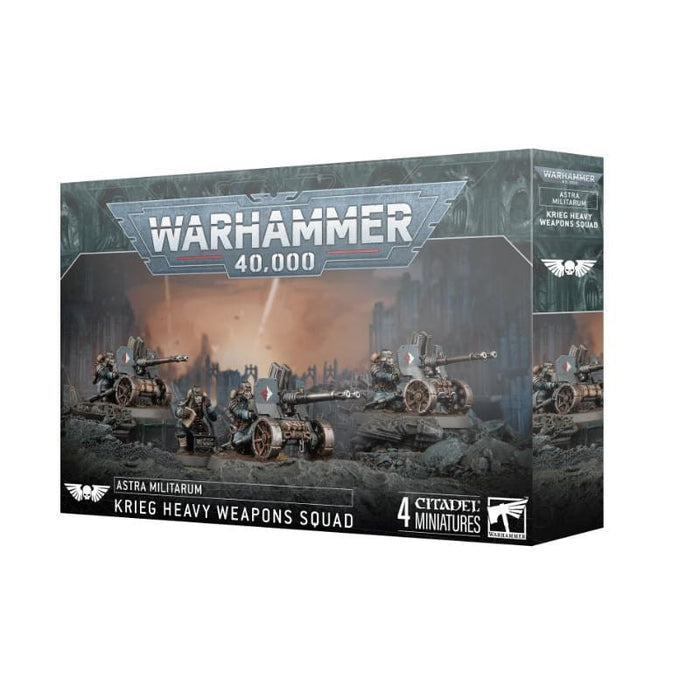 Warhammer 40k - Astra Militarum - Krieg Heavy Weapons Squad