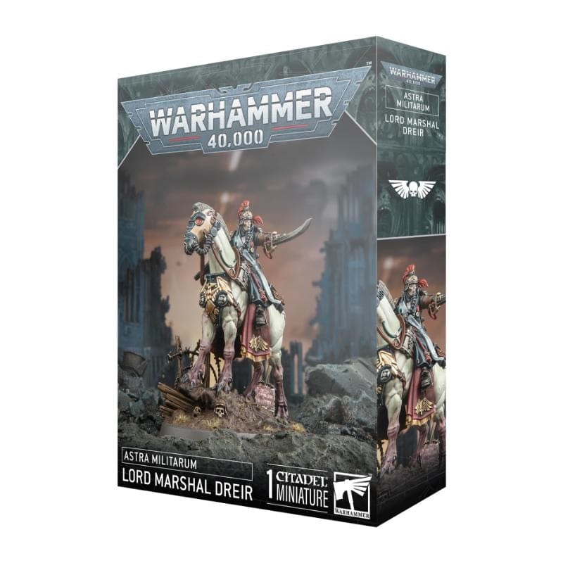 Games Workshop Miniatures Warhammer 40k - Astra Militarum - Lord Marshal Dreir (Preorder - 22/02/2025 Release)
