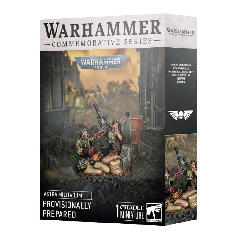 Games Workshop Miniatures Warhammer 40k - Astra Militarum - Provisionally Prepared (Preorder - 07/12/2024 Release)