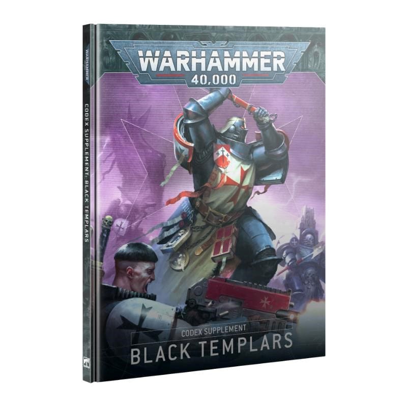 Games Workshop Miniatures Warhammer 40k - Black Templars - Codex (10th Ed) (Preorder - 09/08/2025 Release)