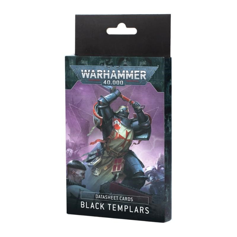Games Workshop Miniatures Warhammer 40k - Black Templars -  Datasheet Cards (10th Ed) (Preorder - 09/08/2025 Release)