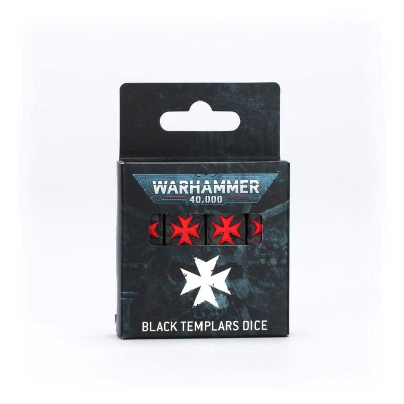 Games Workshop Miniatures Warhammer 40k - Black Templars - Dice (Preorder - 09/08/2025 Release)