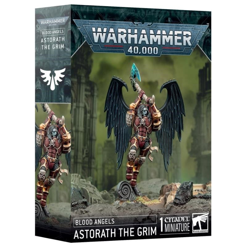 Games Workshop Miniatures Warhammer 40k - Blood Angels - Astorath The Grim (Preorder - 19/10/2024 Release)