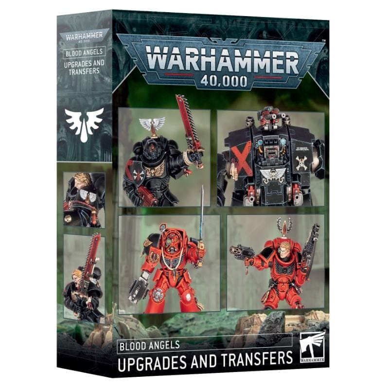 Games Workshop Miniatures Warhammer 40k - Blood Angels - Upgrades and Transfers (Preorder - 19/10/2024 Release)