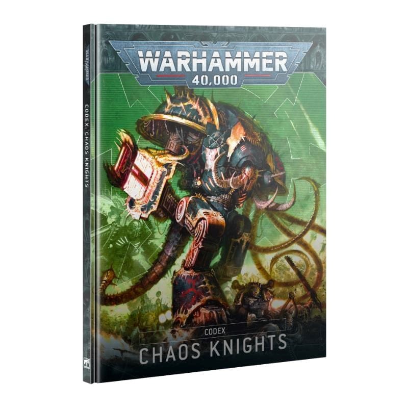 Games Workshop Miniatures Warhammer 40k - Chaos Knights - Codex (10th ed) (Preorder - 21/06/2025 Release)