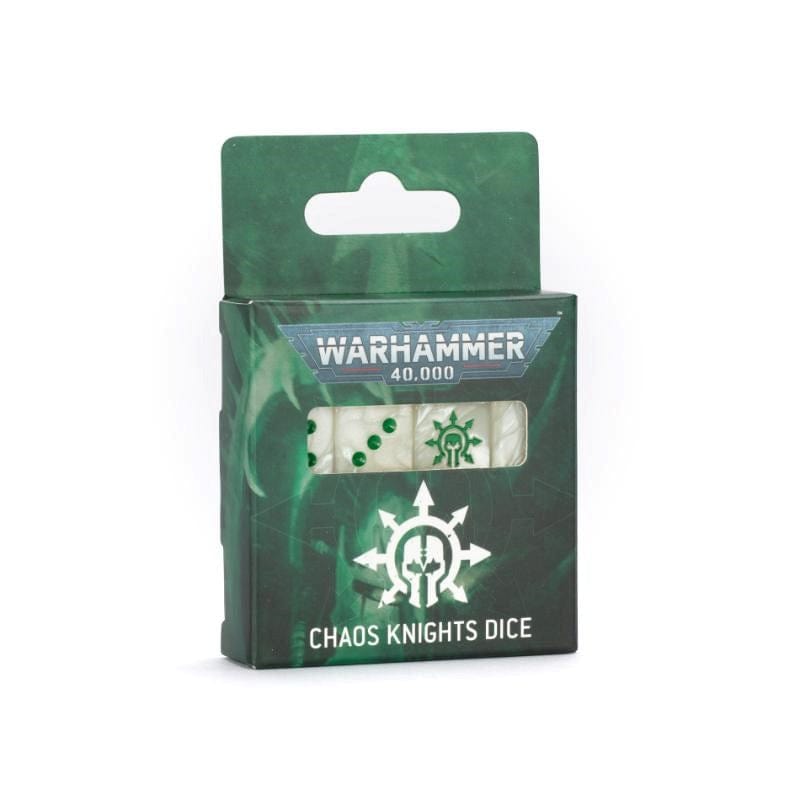 Games Workshop Miniatures Warhammer 40k - Chaos Knights - Dice (Preorder - 21/06/2025 Release)