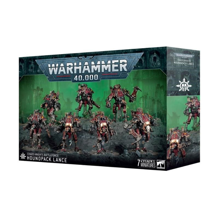 Warhammer 40k - Chaos Knights - Houndpack Lance