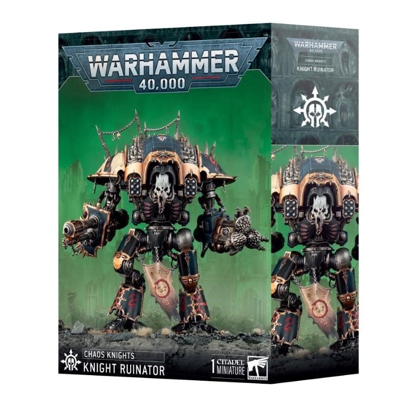Games Workshop Miniatures Warhammer 40k - Chaos Knights - Knight Ruinator (Preorder - 21/06/2025 Release)