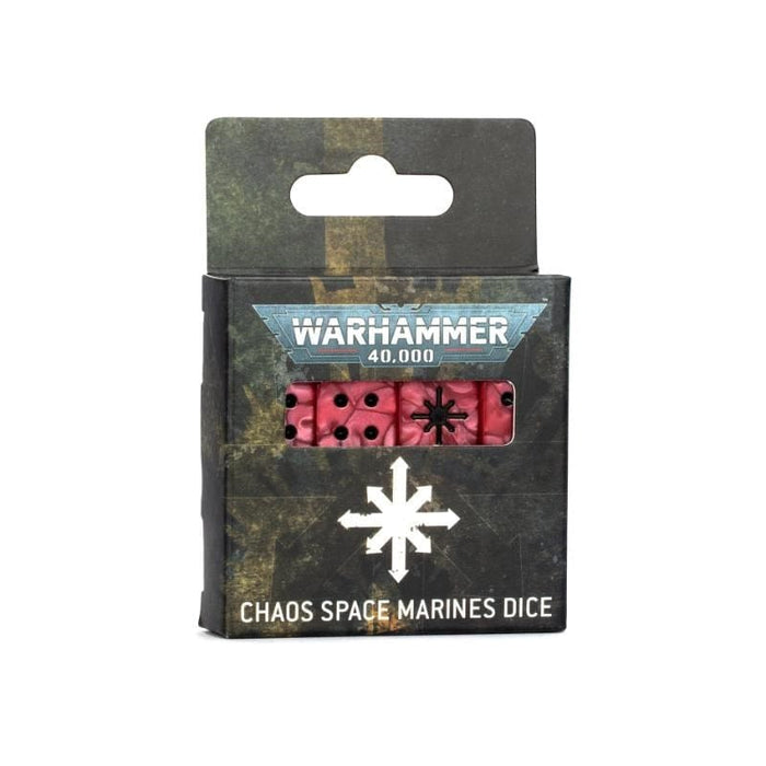 Warhammer 40K - Chaos Space Marines - Dice (Preorder - 25/05/2024 release)