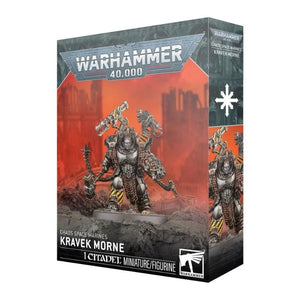 Games Workshop Miniatures Warhammer 40k - Chaos Space Marines - Kravek Morne (Preorder - 18/04/2026 Release)