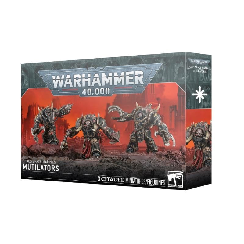 Games Workshop Miniatures Warhammer 40k - Chaos Space Marines - Mutilators (Preorder - 18/04/2026 Release)