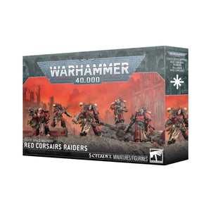Games Workshop Miniatures Warhammer 40k - Chaos Space Marines - Red Corsairs Raiders (Preorder - 04/04/2026 Release)