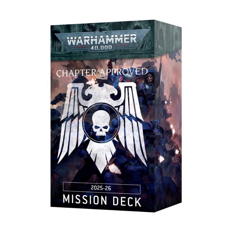 Games Workshop Miniatures Warhammer 40k - Chapter Approved - Mission Deck (2025-26) (Preorder - 07/06/2025 Release)