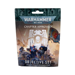 Games Workshop Miniatures Warhammer 40k - Chapter Approved - Objectives Set 2025-2026 (Preorder - 07/06/2025 Release)