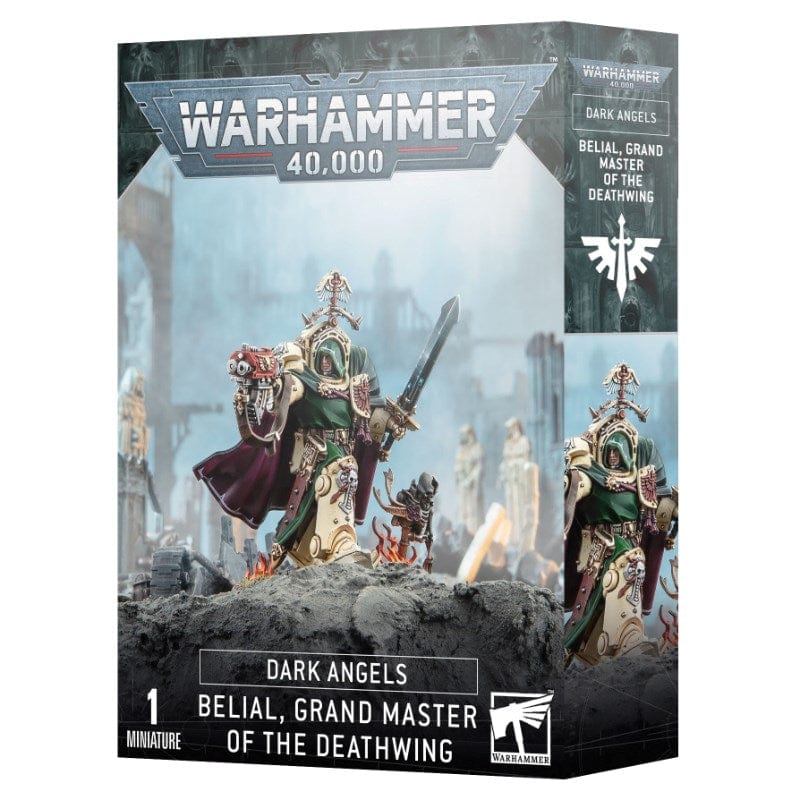 Games Workshop Miniatures Warhammer 40k - Dark Angels - Belial Grand Master Of The Deathwing (06/04/2024 release)