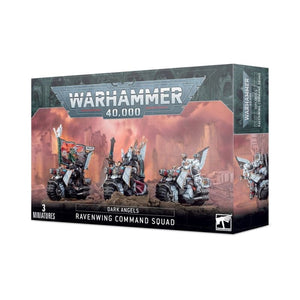 Games Workshop Miniatures Warhammer 40K - Dark Angels - Ravenwing Command Squad (Boxed)