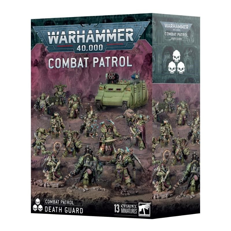 Games Workshop Miniatures Warhammer 40k - Death Guard - Combat Patrol (Preorder - 10/05/2025 Release)