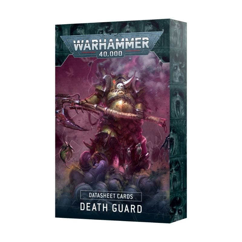 Games Workshop Miniatures Warhammer 40k - Death Guard - Datasheet Cards (2025) (Preorder - 10/05/2025 Release)