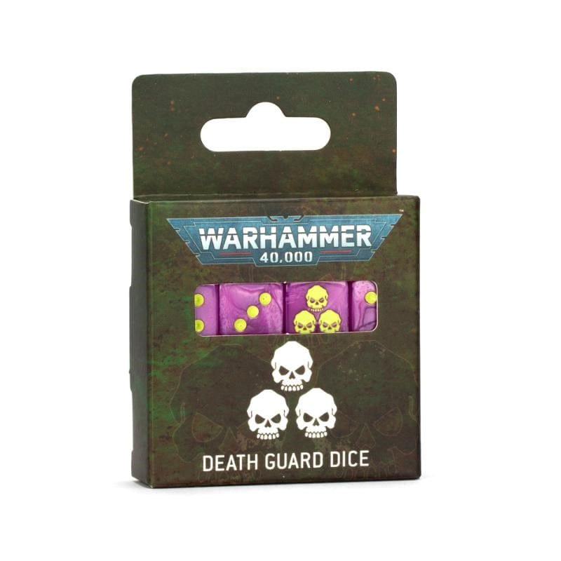 Games Workshop Miniatures Warhammer 40k - Death Guard - Dice (Preorder - 10/05/2025 Release)