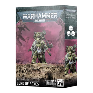 Games Workshop Miniatures Warhammer 40k - Death Guard - Lord Of Poxes (Preorder - 23/08/2025 Release)