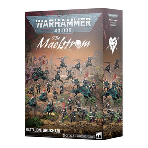 Games Workshop Miniatures Warhammer 40k - Drukhari - Maelstrom Battalion (Preorder - 28/02/2026 Release)