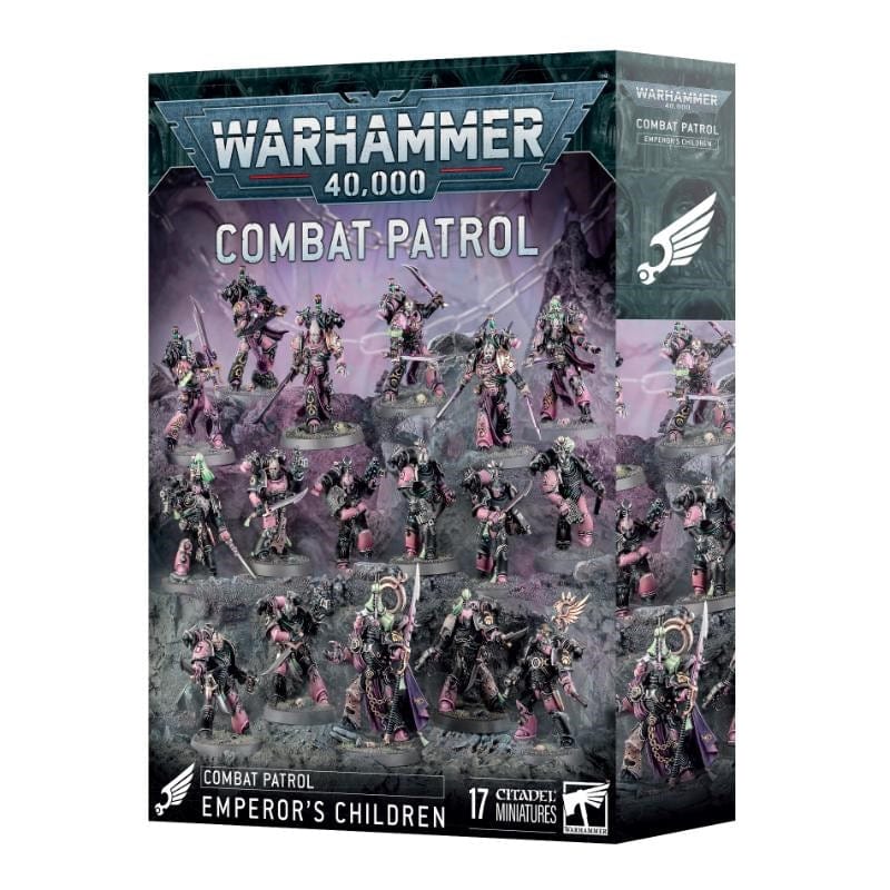Games Workshop Miniatures Warhammer 40k - Emperor's Children - Combat Patrol (Preorder - 10/05/2025 Release)