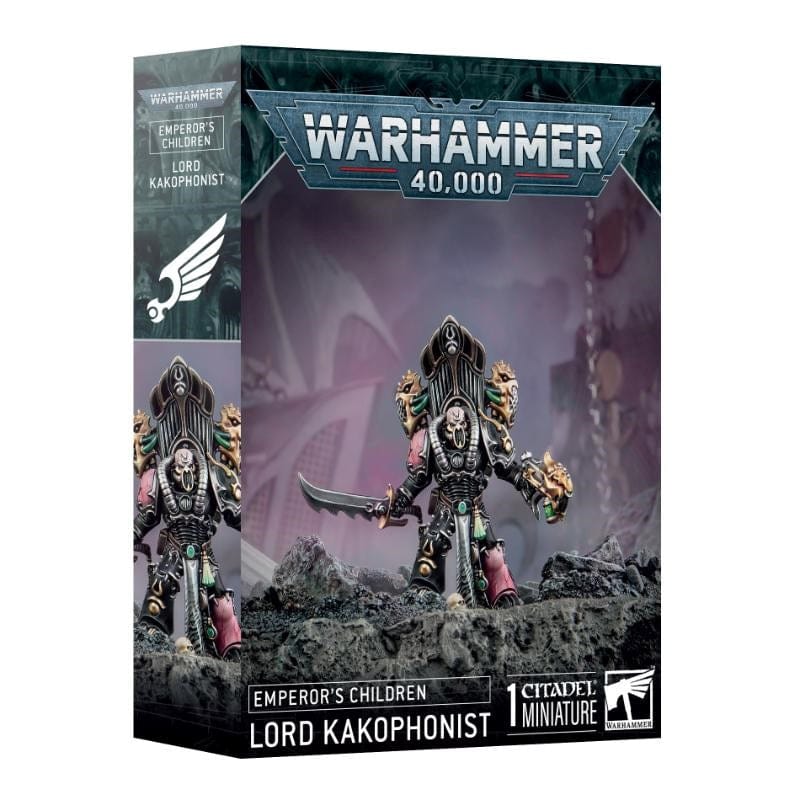 Games Workshop Miniatures Warhammer 40k - Emperor's Children - Lord Kakophonist (Preorder - 24/04/2025 Release)