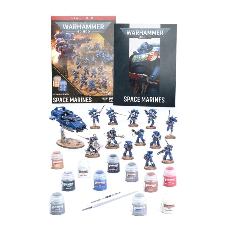 Games Workshop Miniatures Warhammer 40k - Getting Started with Space Marines (Preorder - 25/07/2026 Release)