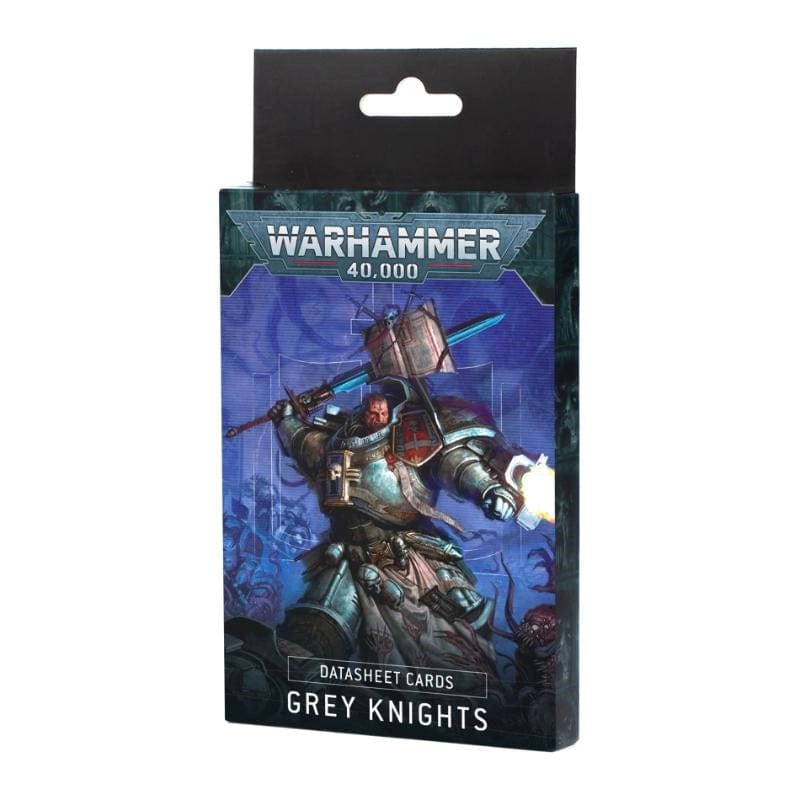 Games Workshop Miniatures Warhammer 40k - Grey Knights - Datasheet Cards (10th Ed) (Preorder - 09/08/2025 Release)