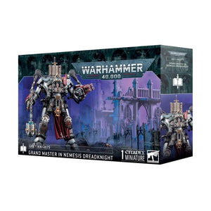 Games Workshop Miniatures Warhammer 40k - Grey Knights - Grandmaster in Nemesis Dreadknight (Preorder - 20/09/2025 Release)
