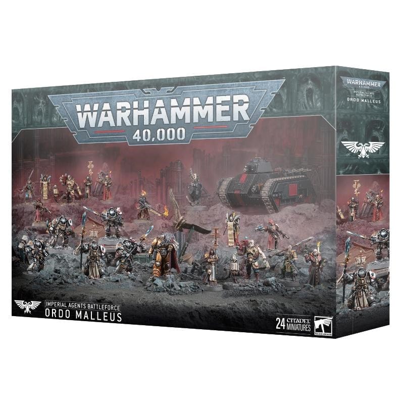 Games Workshop Miniatures Warhammer 40K - Imperial Agents - Battleforce - Ordo Malleus (Preorder - 24/08/2024 release)